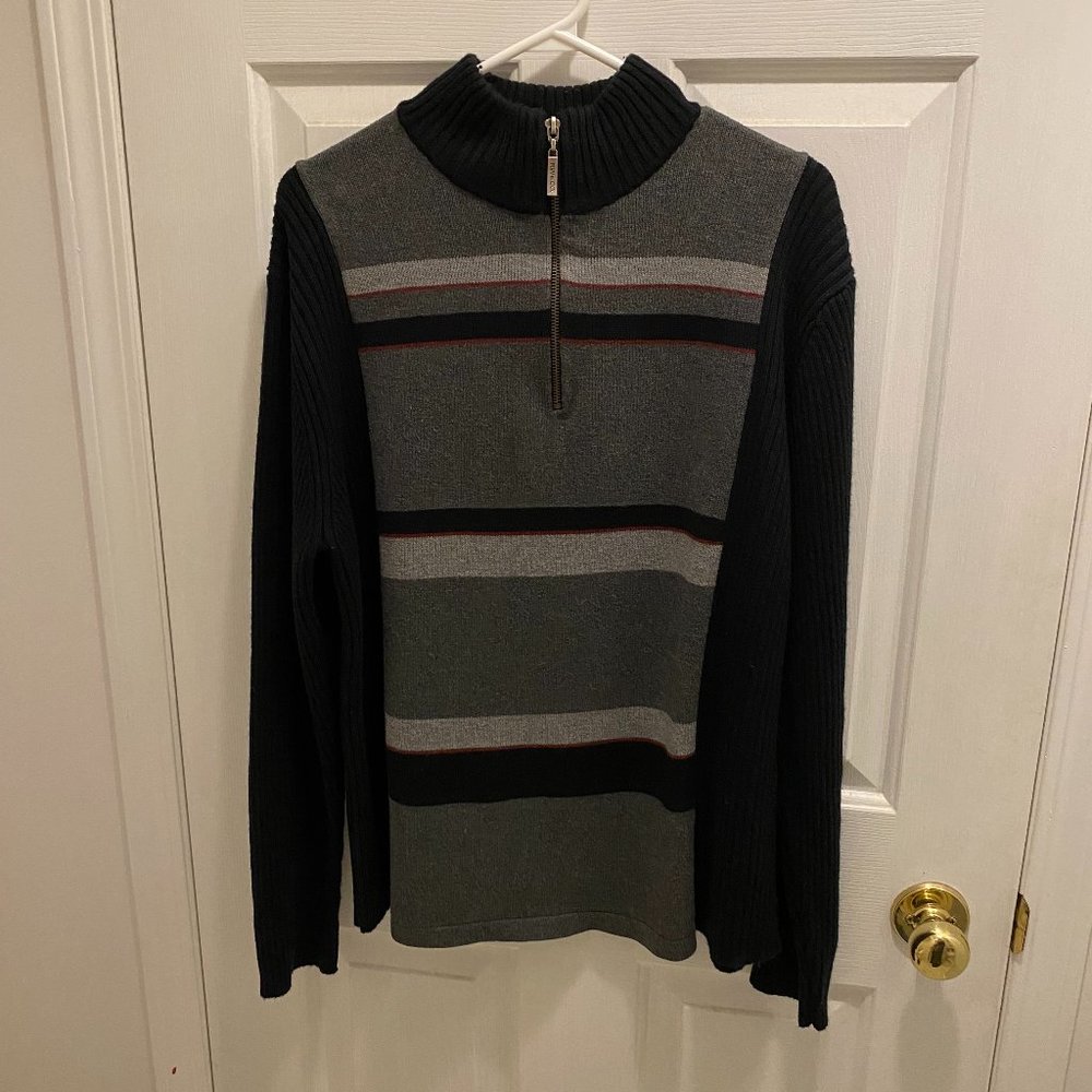 RW&CO Zip up Turtleneck Sweater